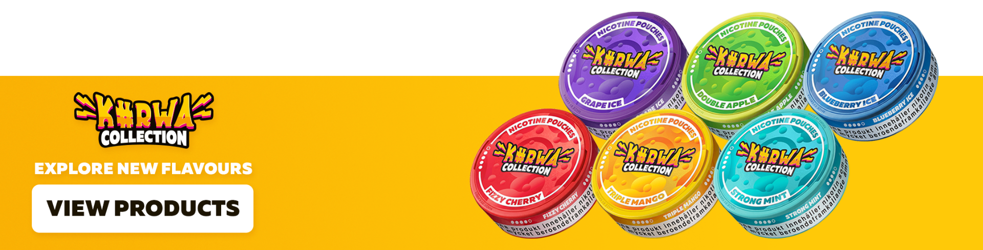 K#RWA Collection — Explore new flavours and view nicotine pouches