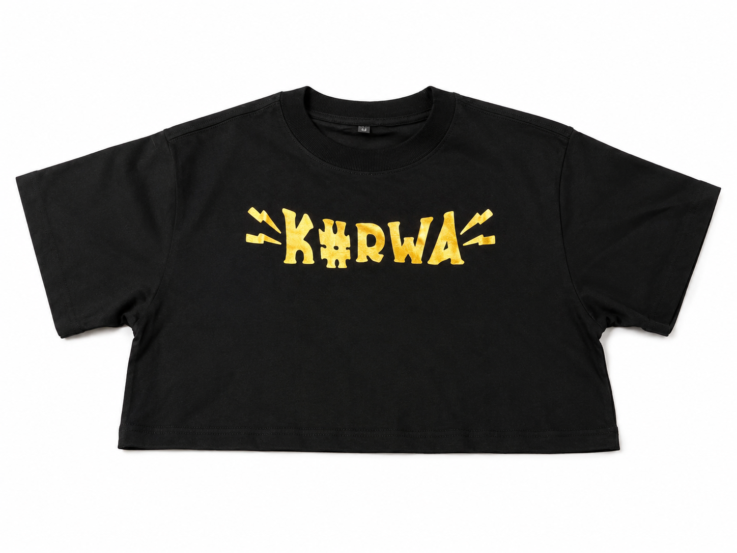 GOLD LOGO T-SHIRT