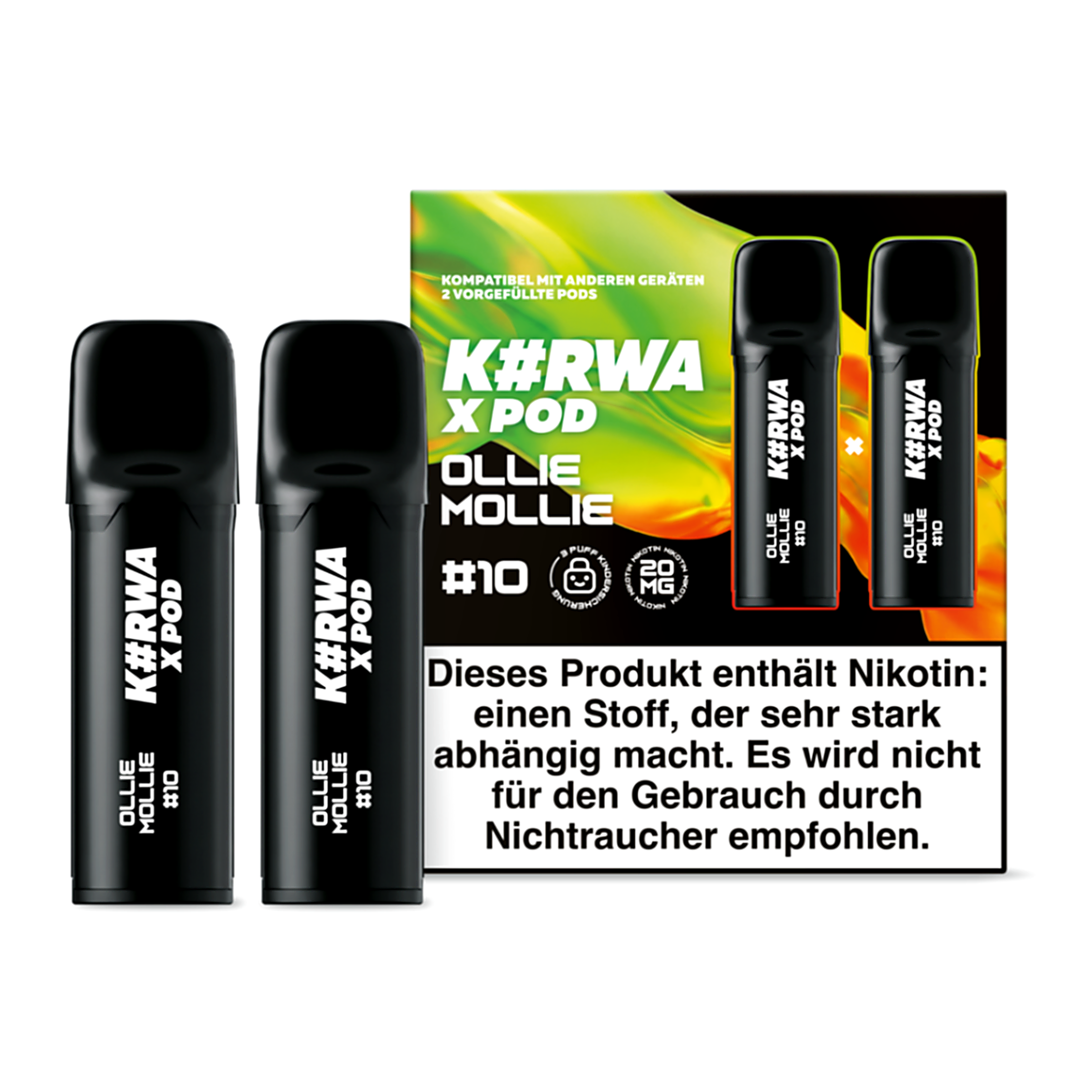 K#RWA OLLIE MOLLIE #10 nicotine pouches