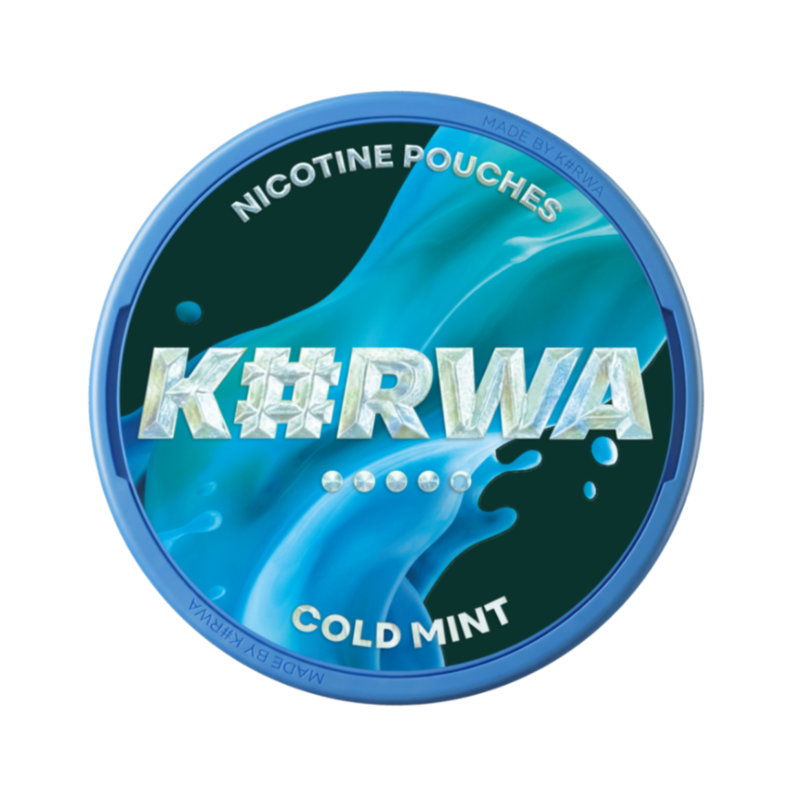 K#RWA Cold Mint nicotine pouches