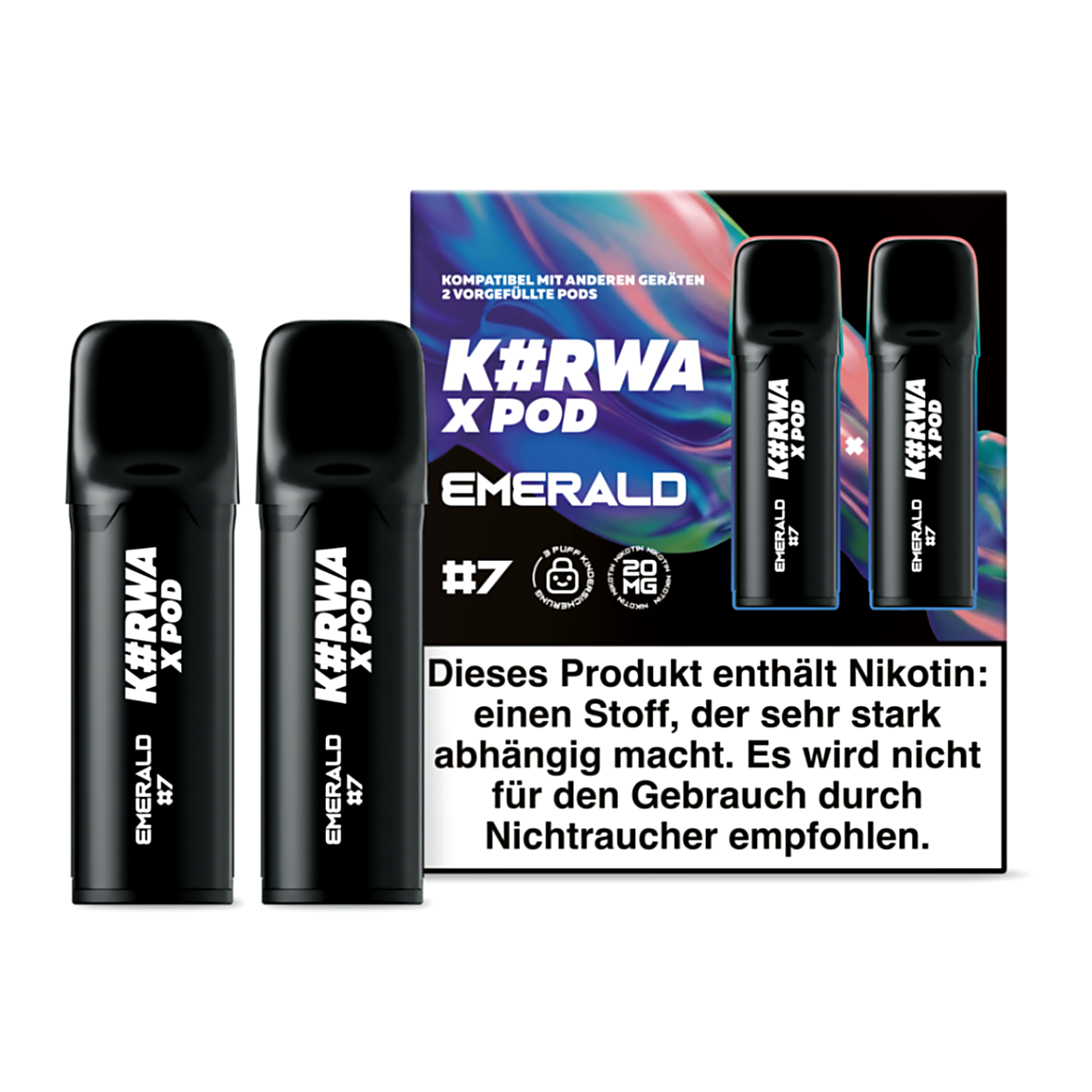 K#RWA EMERALD #7 nicotine pouches