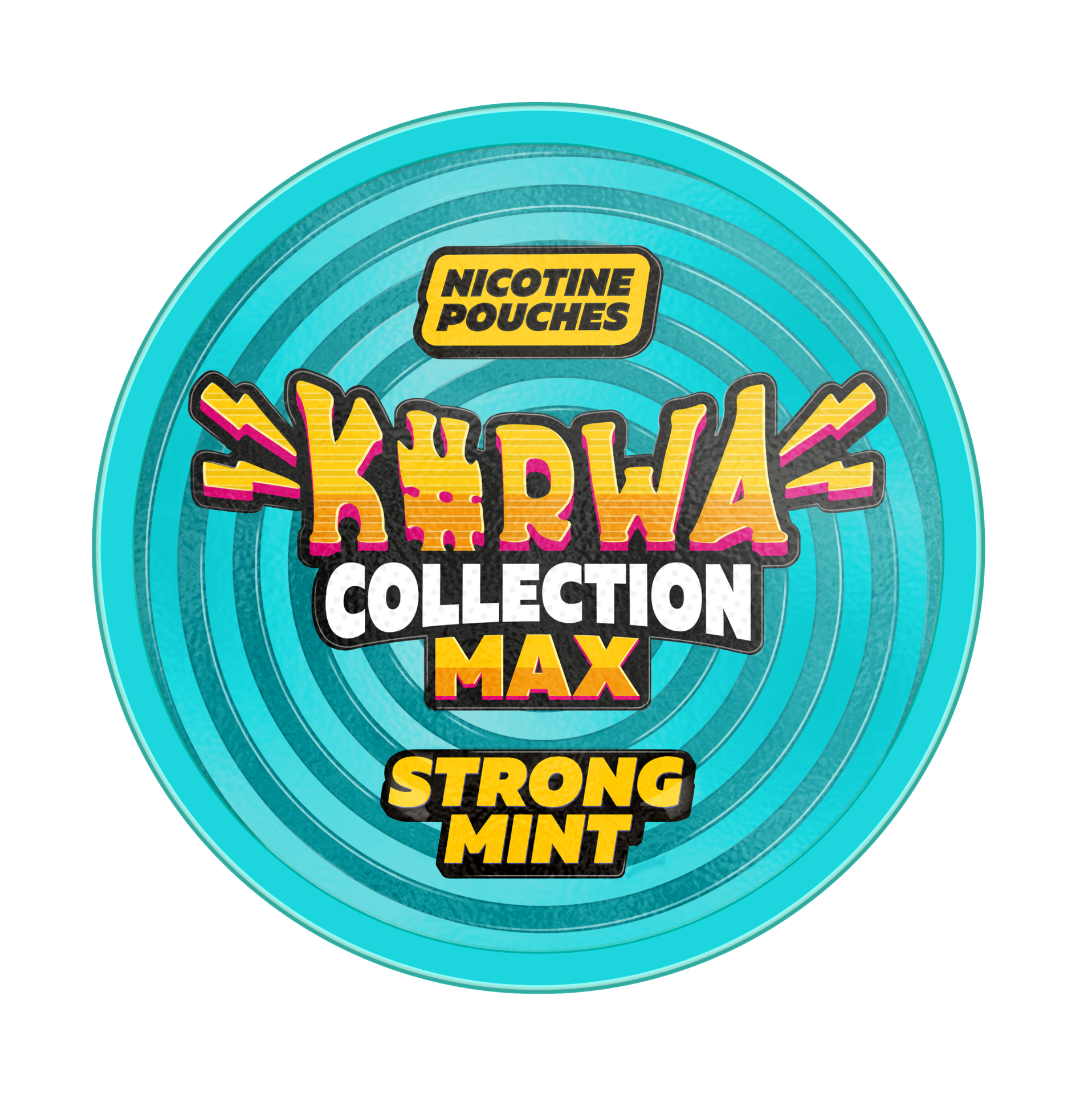 K#RWA Strong Mint nicotine pouches