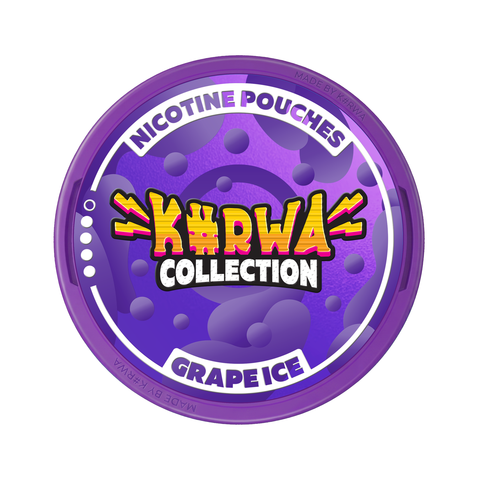 K#RWA Grape Ice nicotine pouches