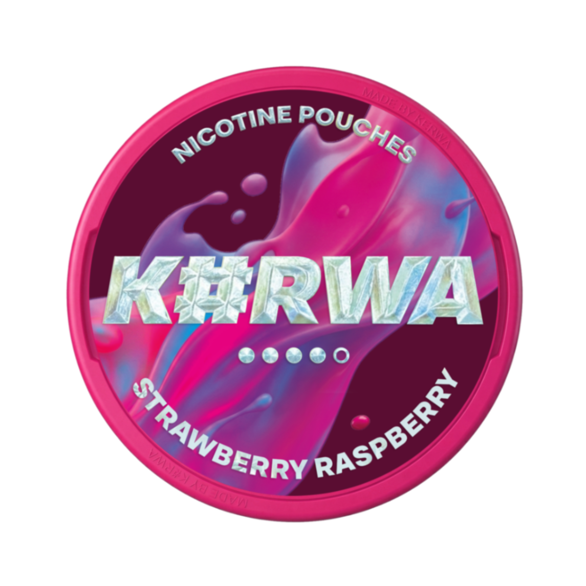 K#RWA Strawberry Raspberry nicotine pouches