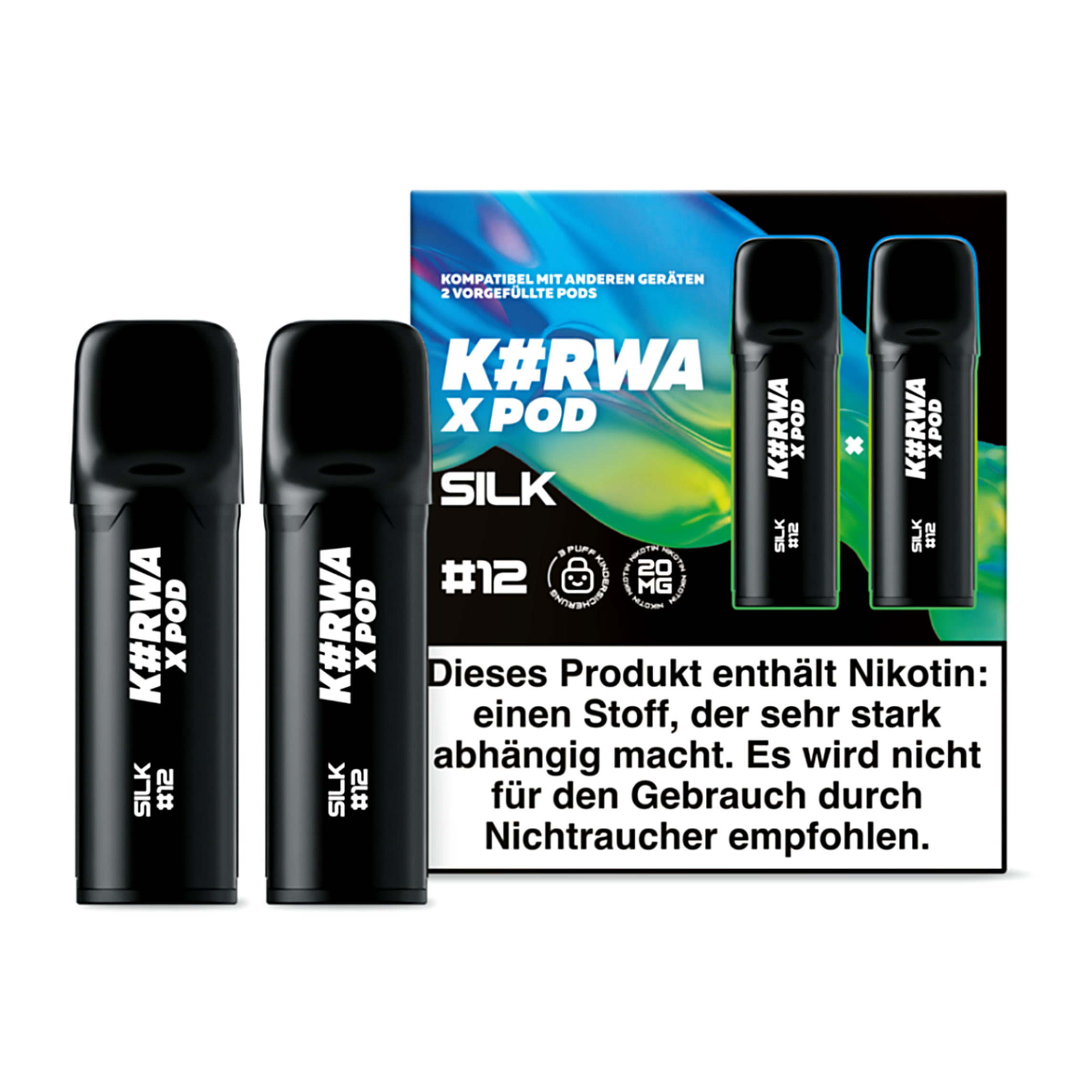 K#RWA SILK #12 nicotine pouches