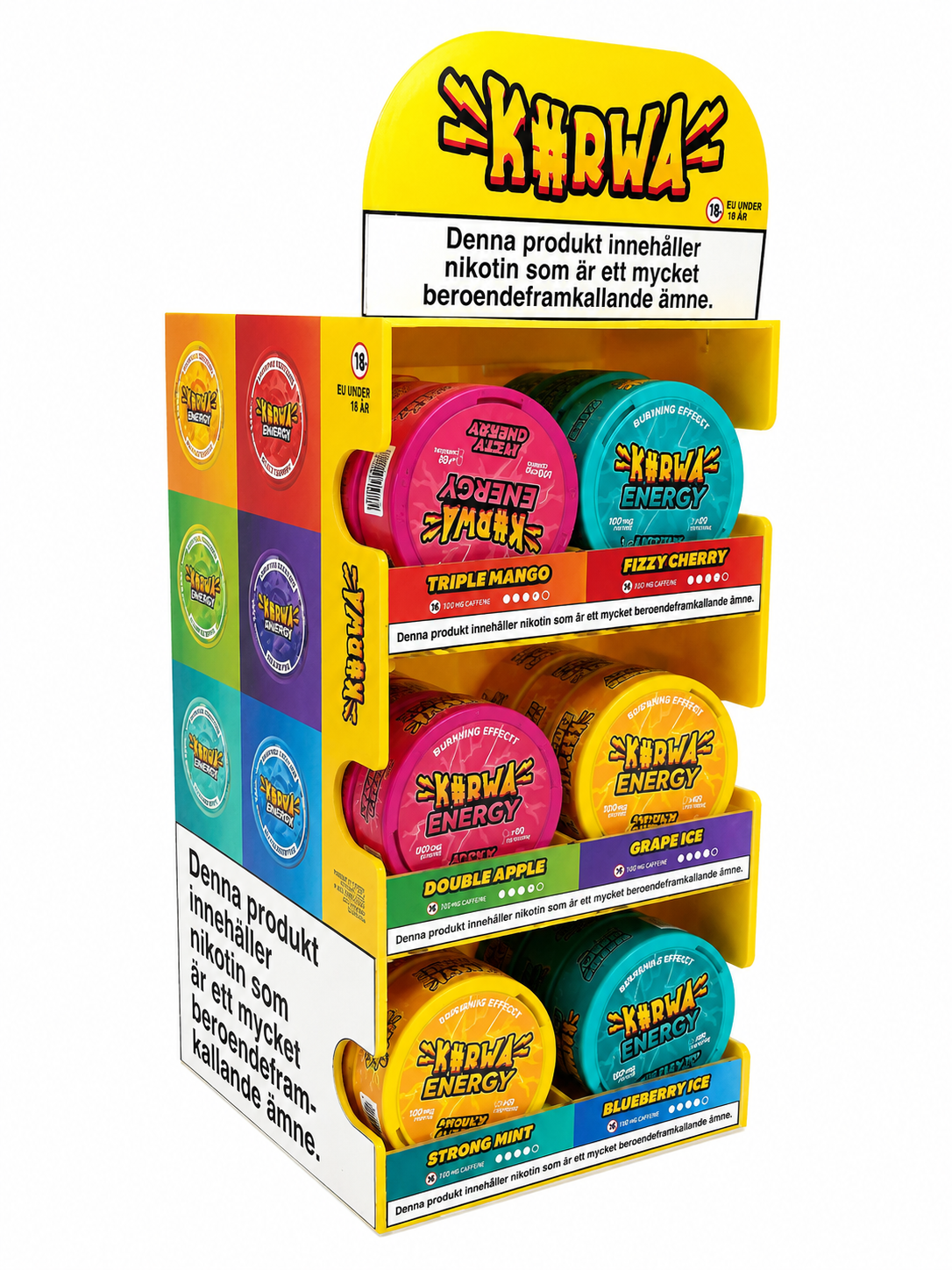 Multi-Tier Yellow Stand