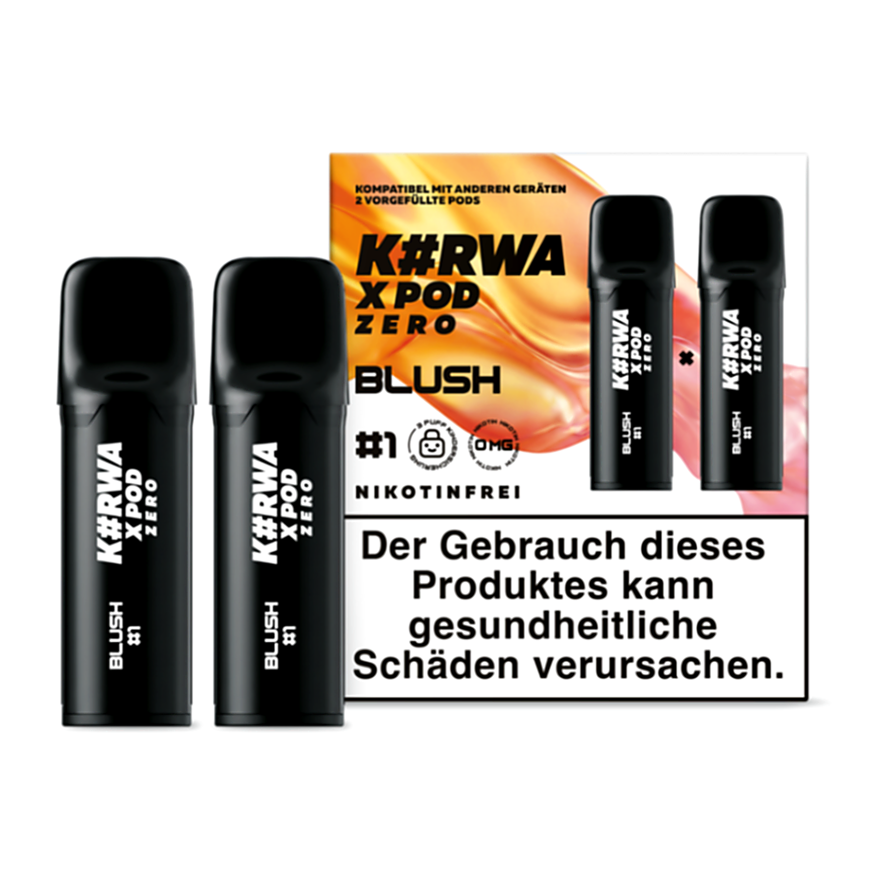 K#RWA Blush nicotine pouches