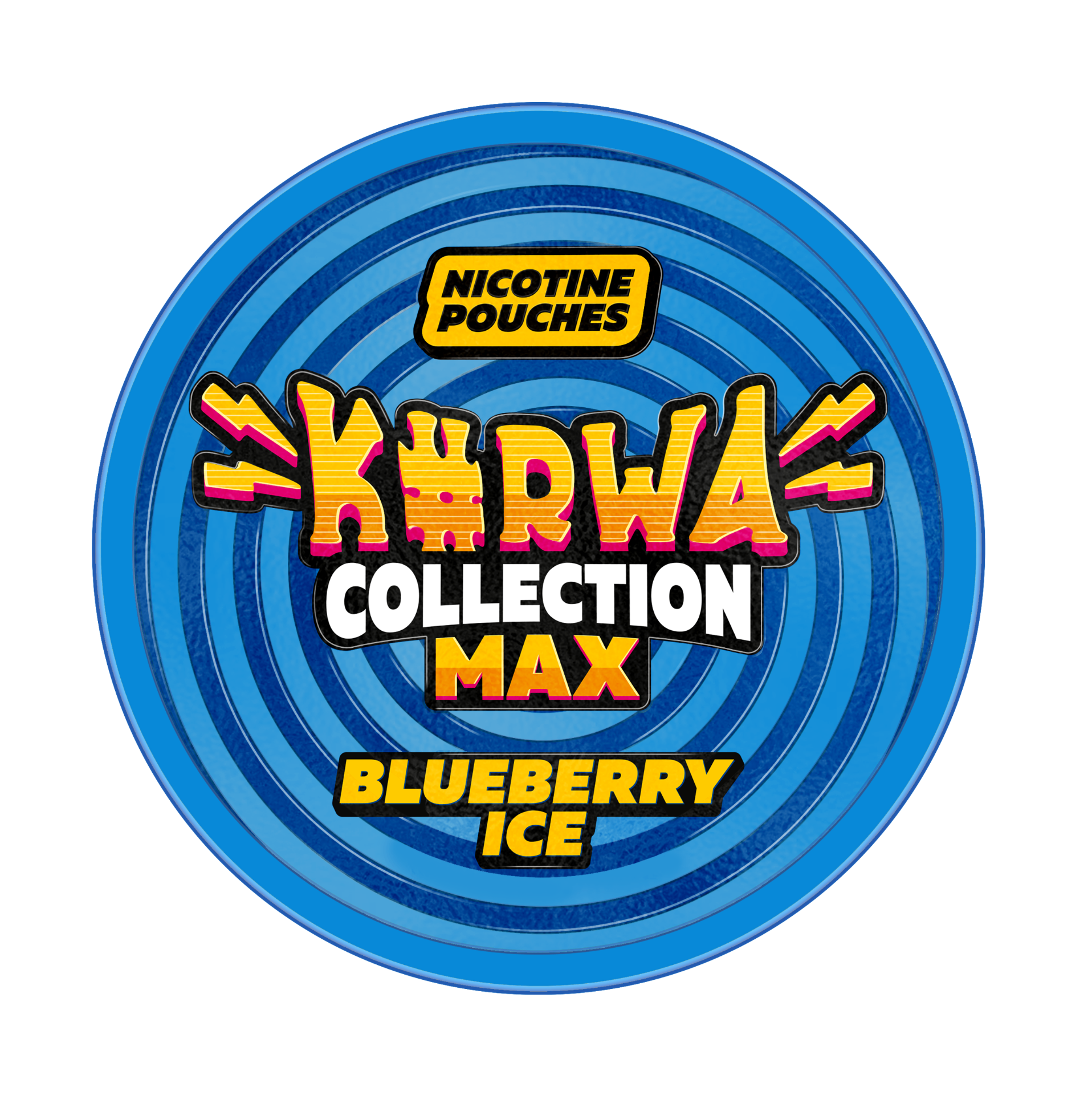 K#RWA Blueberry Ice nicotine pouches