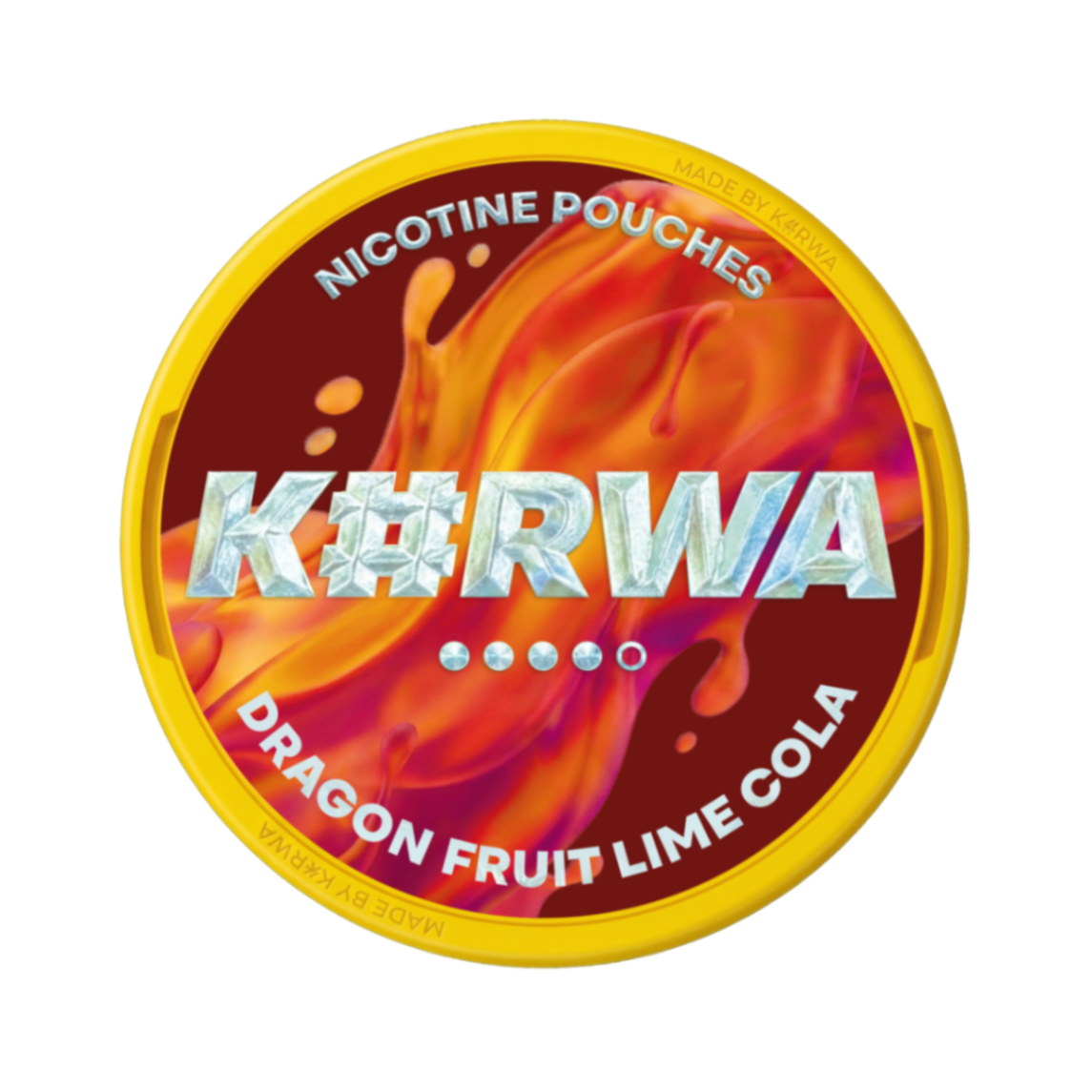 K#RWA Dragon Fruit Lime Cola nicotine pouches