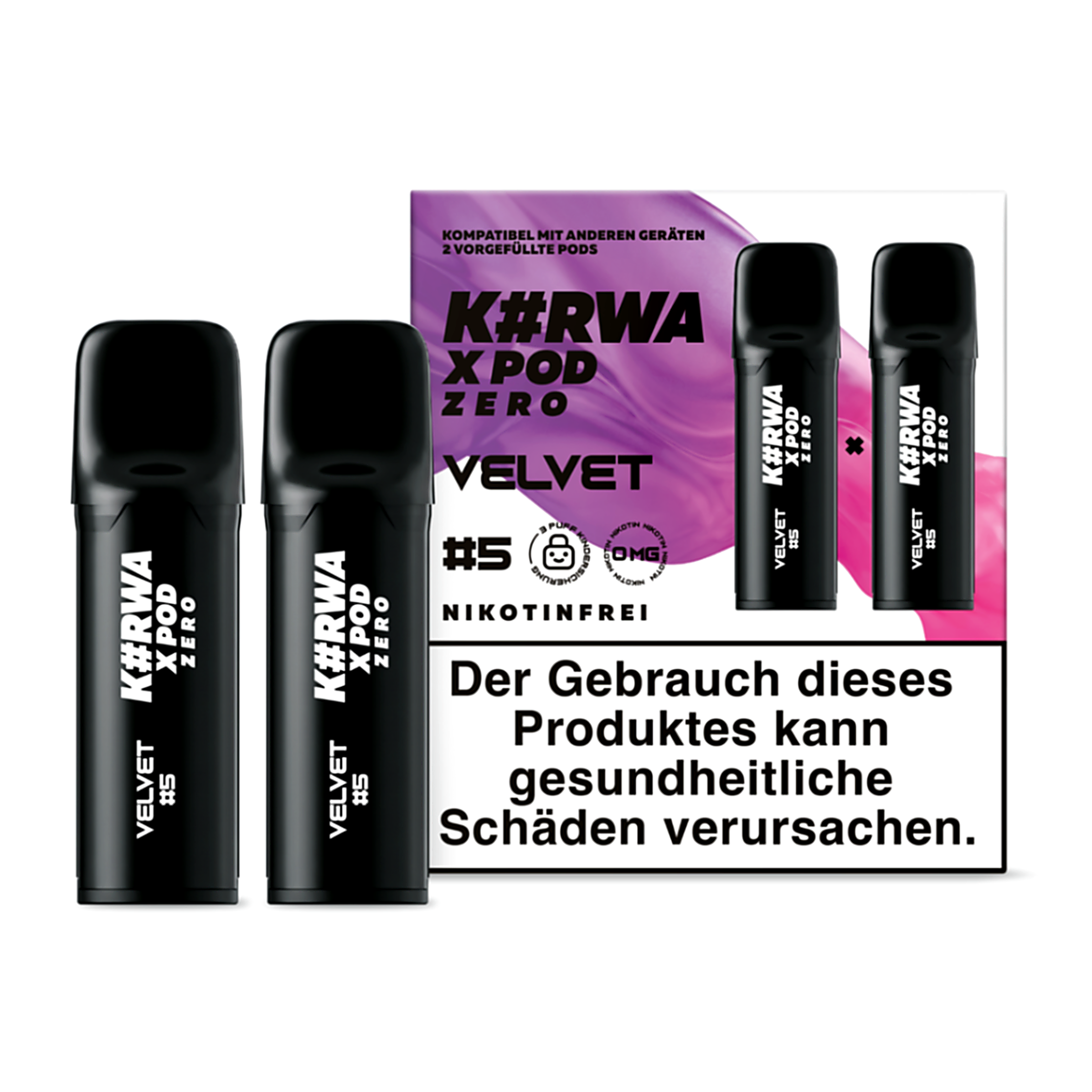 K#RWA Velvet nicotine pouches