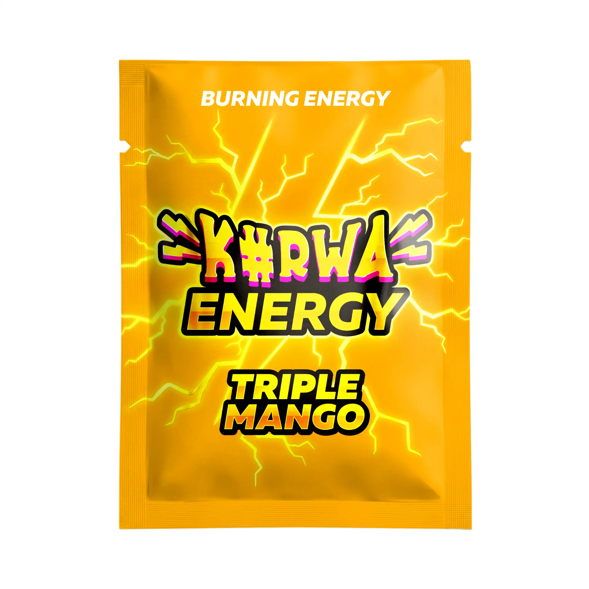 K#RWA Energy Triple Mango sample bag