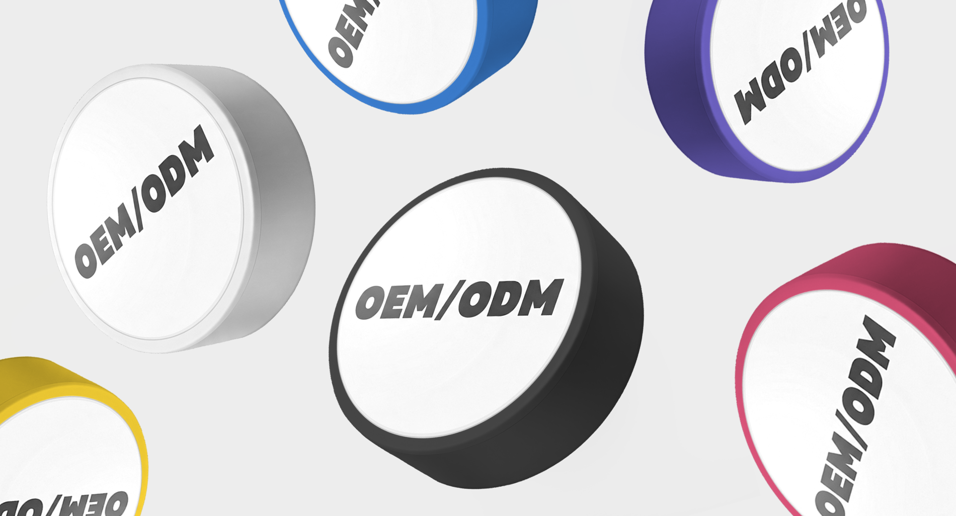 OEM/ODM cans in multiple colors