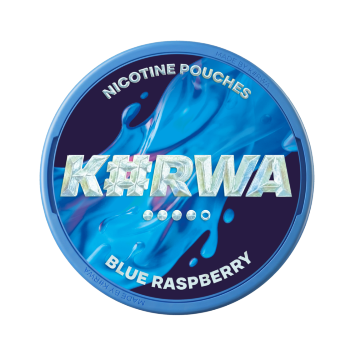K#RWA Blue Raspberry nicotine pouches