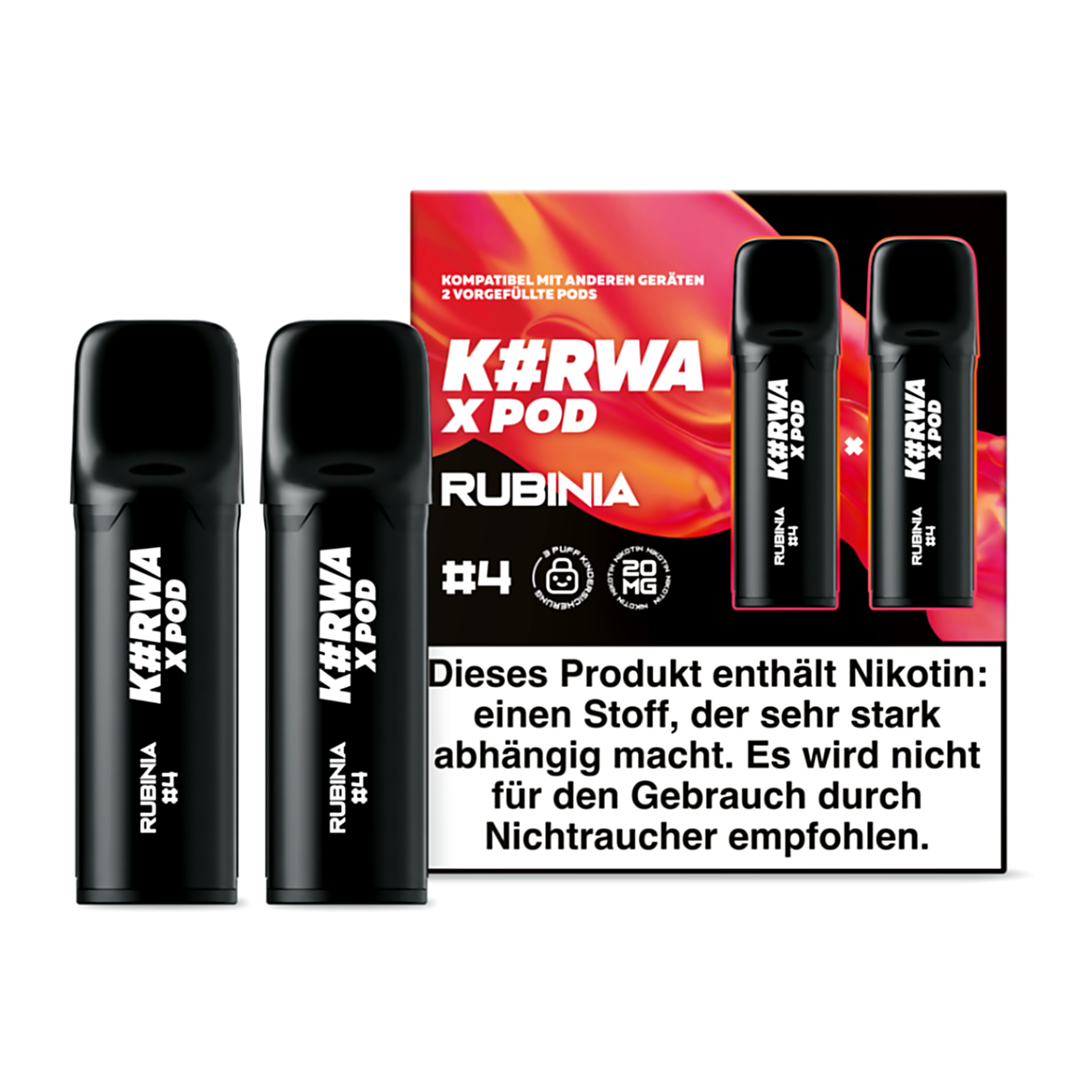 K#RWA RUBINIA #4 nicotine pouches