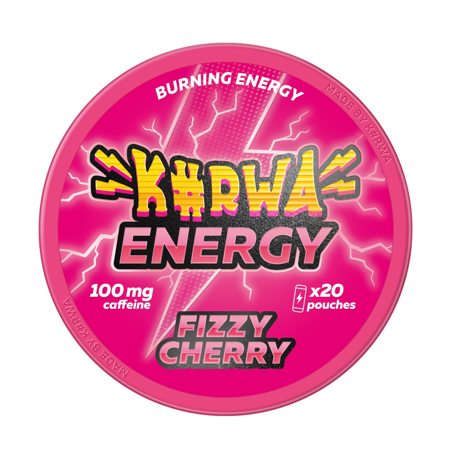 K#RWA Fizzy Cherry nicotine pouches